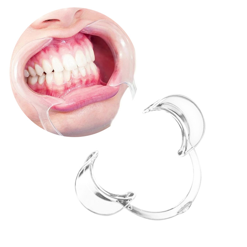 Divaricatore Bocca Small Medium Dental Wholesale C Shape Mouth Opener Medical Lip Cheek Retractor For Teeth Whitening